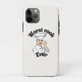 Worst Cook Case-Mate iPhone Hülle (Rückseite)