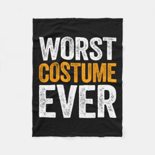 Worst Costume je Halloween-Kostüm Fleecedecke