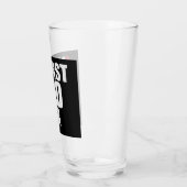 Worst Dad Ever Funny Sarcastic Father's Day Joke Glas (Links)