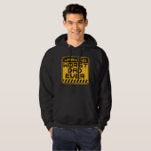 Worst Dad Ever Funny Sarcastic Father's Day Joke Hoodie (Vorne ganz)