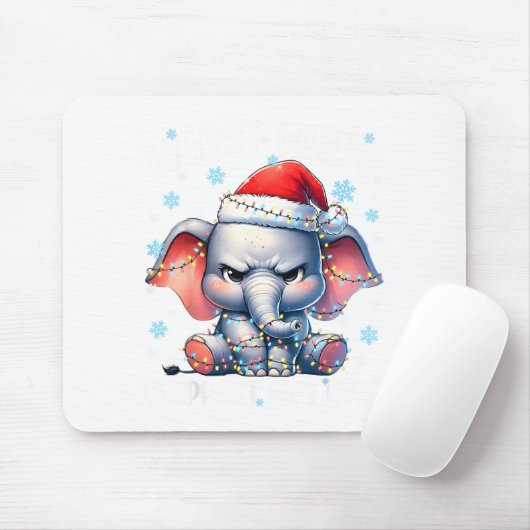 Worst White Elephant Ever Christmas Xmas Under 15  Mousepad (Mit Mouse)