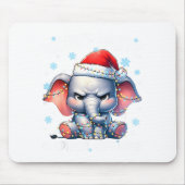 Worst White Elephant Ever Christmas Xmas Under 15  Mousepad (Vorne)