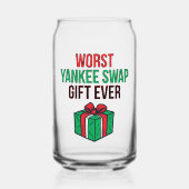 Worst Yankee Swap Gift Ever Dosenglas (Vorderseite)