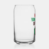 Worst Yankee Swap Gift Ever Dosenglas (Rechts)