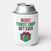 Worst Yankee Swap Gift Ever Dosenkühler (Kanne Rückseite)