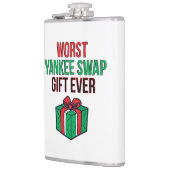 Worst Yankee Swap Gift Ever Flachmann (Links)