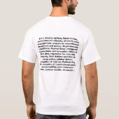 worstprezever2 T-Shirt (Rückseite)