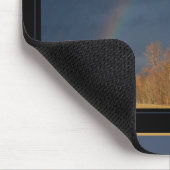 Wort-Auswirkung VERSPRECHEN Mousepad (Ecke)