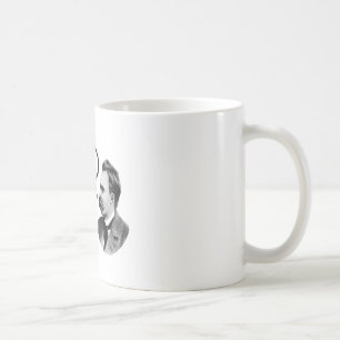 Wort-Blasen-Schwarzes jGibney Friedrich Nietzsche Kaffeetasse
