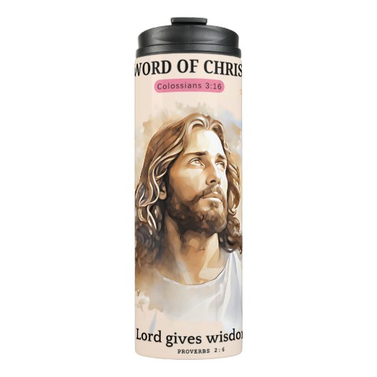 Wort Christi Thermosbecher (Vorderseite)