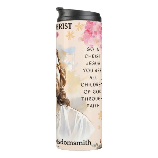 Wort Christi Thermosbecher (Nach rechts gedreht)