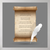 WORT DER POET POSTER (Vorne)