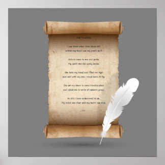 WORT DER POET POSTER