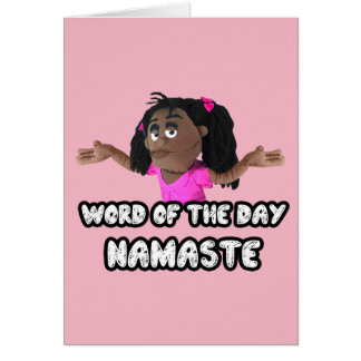 Wort des Tages: Namaste
