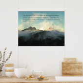 Wort erhalten poster (Küche)