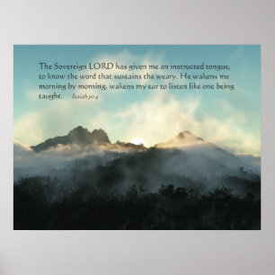 Wort erhalten poster