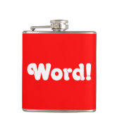 Wort! Flachmann (Vorderseite)