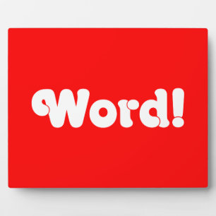Wort! Fotoplatte