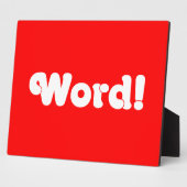 Wort! Fotoplatte (Seite)