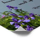 Wort Gottes, Bibelverse Poster (Ecke)