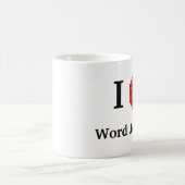 Wort Jewels Tasse (Mittel)