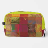 Wort Jongleur Glitch Art Datenkorruption Abstrakt Waschbeutel (Vorderseite)