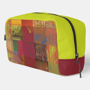 Wort Jongleur Glitch Art Datenkorruption Abstrakt Waschbeutel