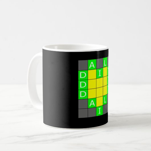 Wort Kaffeetasse (Vorderseite Links)