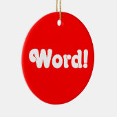 Wort! Keramikornament (Rechts)