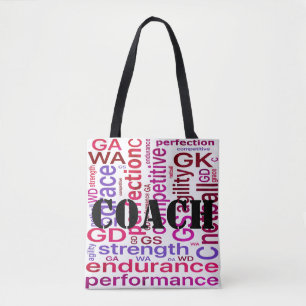 Wort-Kunstnetball-Zug-Taschen-Tasche Tasche
