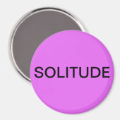 Wort Magnet (Vorderseite/Rückseite)