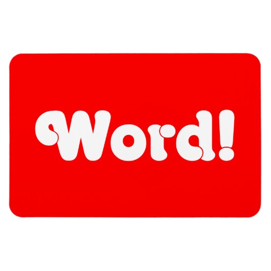 Wort! Magnet (Horizontal)