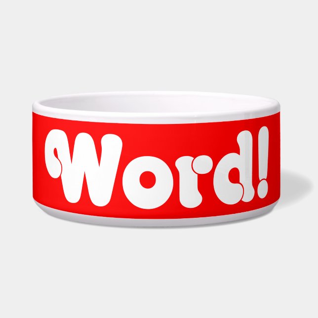 Wort! Napf (Vorderseite)