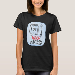 Wort Nerd Abibliophobia Buch Nerd Welt Buch Tag N T-Shirt
