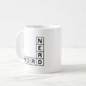 Wort-Nerd Kaffeetasse (Vorderseite Links)