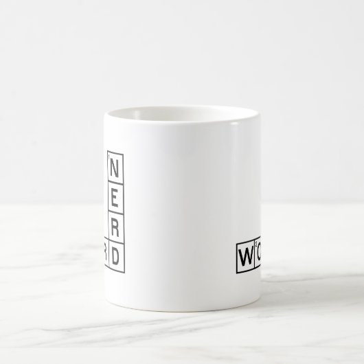 Wort-Nerd Kaffeetasse (Mittel)