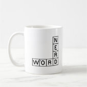 Wort-Nerd Kaffeetasse (Links)