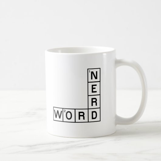 Wort-Nerd Kaffeetasse (Rechts)