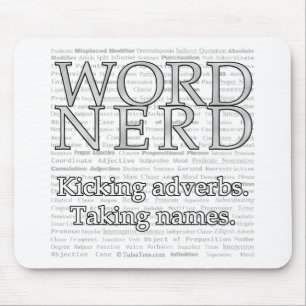 Wort-Nerd Mousepad
