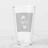 Wort noch für alte Freunde Glas (Rückseite)