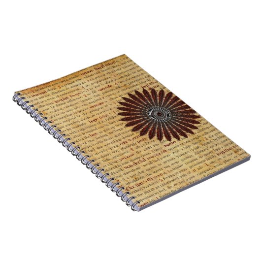 Wort-Notizbuch Notizblock (Rechte Seite)