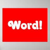 Wort! Poster (Vorne)