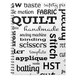 Wort-Salat Notizblock