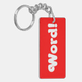 Wort! Schlüsselanhänger (Vorderseite links)