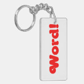 Wort! Schlüsselanhänger (Vorderseite links)