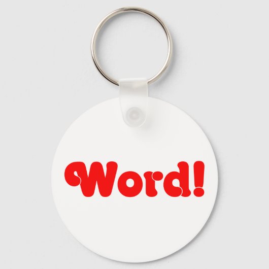 Wort! Schlüsselanhänger (Vorderseite)