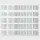 Wort-SuchPackpapier Geschenkpapier (Flach)