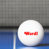 Wort! Tischtennisball (Netto)