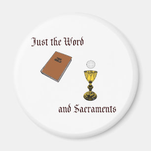 Wort und Opfer Magnet