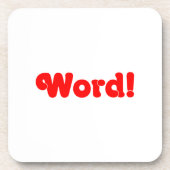 Wort! Untersetzer (Vorderseite)